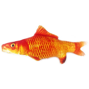 Cat Wagging Fish Realistic Plush Toy Simulation Catnip Soft Gift for Pet Chewing TT-best