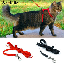 Load image into Gallery viewer, Cat Harness And Leash Hot Sale 3 Colors Nylon Products For Animals Adjustable Pet Traction Harness Belt Cat Kitten Halter Collar